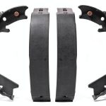 Rear Parking Brake Shoe Wagner OE Matched Friction-0