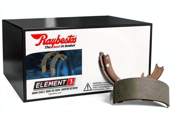 Raybestos 1051PG Parking Brake Shoes for Cars-0