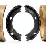 ACDelco Rear Drum Brake Shoes 17771B Bonded Parking Brake Set-0