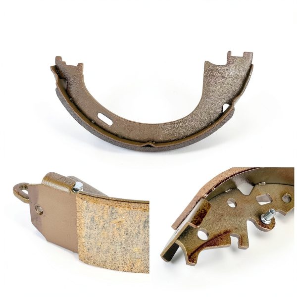 Rear Parking Brake Shoe Set C-Tzu for Ford F-250 F-150 Anti-Rust Steel-6