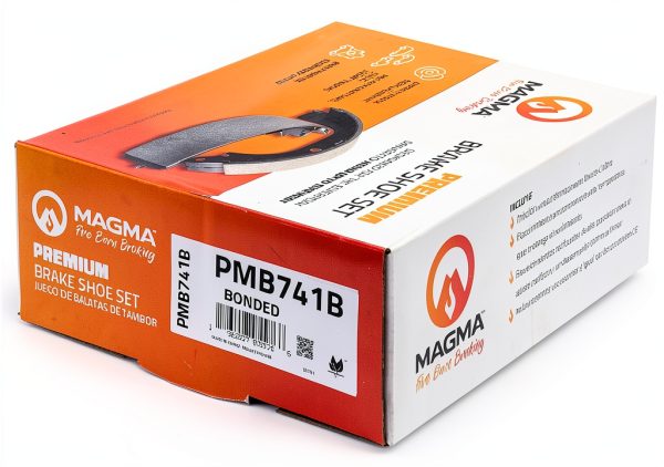 MAGMA Premium Parking Brake Shoes for 1965-1982 Chevrolet Corvette –-3