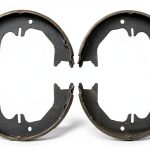 Bosch Rear Parking Brake Shoe BS850 Machined Steel OE Fit-0