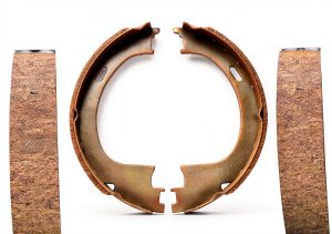Rear Parking Brake Shoe Set C-Tzu for Ford F-250 F-150 Anti-Rust Steel-0