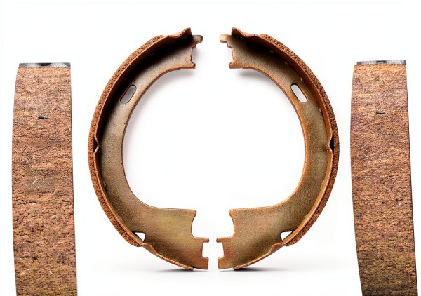 Rear Parking Brake Shoe Set C-Tzu for Ford F-250 F-150 Anti-Rust Steel-0