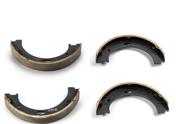 Power Stop Parking Brake Shoe B803 Rear Copper Free Asbestos Free-3