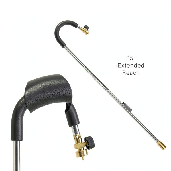Weed Burner Torch IGNIGHTER 35 Inch Chrome Propane MAPP Gas Torch-1