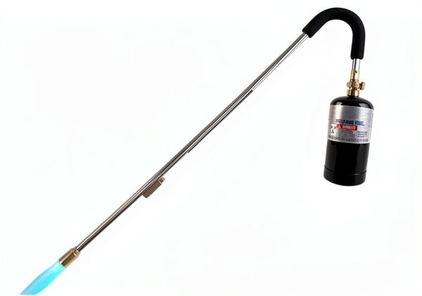 Weed Burner Torch IGNIGHTER 35 Inch Chrome Propane MAPP Gas Torch-0