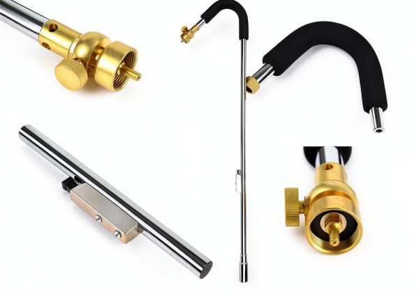 Propane Torch Weed Burner CAMPFIRE Turbo Trigger Weed Torch Charcoal-4