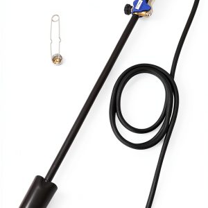 Flame King 100,000 BTU Propane Torch Kit Heavy Duty Weed Burner 10ft-0