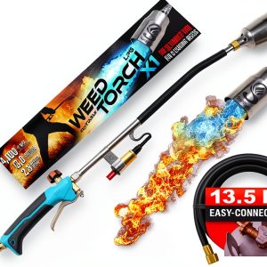 Propane Torch Weed Burner Sunlight 13 ft Hose Blue 2.2M BTU-0
