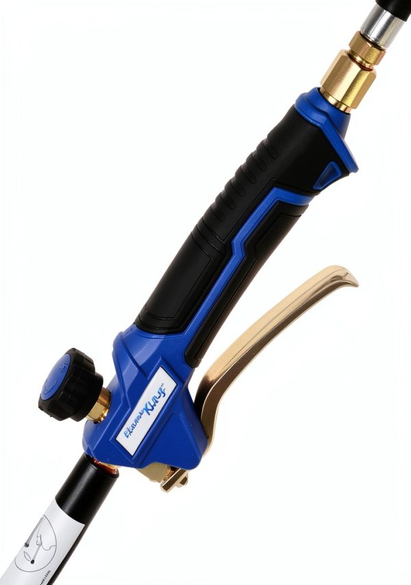 Flame King 100,000 BTU Propane Torch Kit Heavy Duty Weed Burner 10ft-7