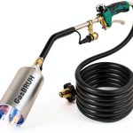 Propane Torch Burner Weed Torch by GasBRUH 360000 BTU Heavy Duty Green-0