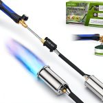 Propane Weed Torch Burner by EASITALY, Heavy Duty Garden Tool with-0