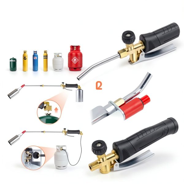 Propane Weed Torch Gusil BWQ01 Black 14ft Hose with Turbo Trigger-4