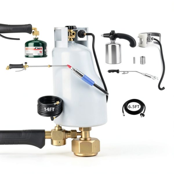 Propane Weed Torch Gusil BWQ01 Black 14ft Hose with Turbo Trigger-2