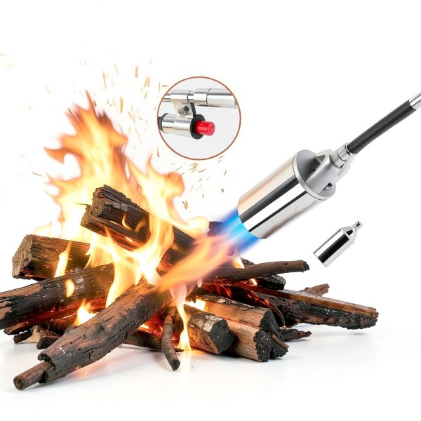 Propane Torch Aikyciu Weed Burner with 10FT Hose and Push Button-7