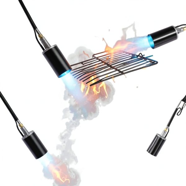 Propane Torch Burner Weed Torch, High Output 1200,000 BTU Blow Torch with Flame Control 30 Inch Detachable Long Arm for Roof Asphalt,Ice Snow,Road Marking,Charcoal-6