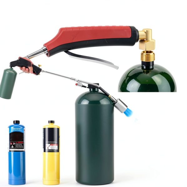 Propane Torch Weed Burner Kit MEFUN Large High BTU 10FT Hose-4
