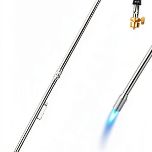 Weed Torch, Propane Burner, 24,000 BTU Weed Burner Torch for Propane Tank with Igniter, 32" Long Arm Blow Torch for Weeds, Portable Flame Thrower for Weeds, Fire Starter, Ice Melt-0