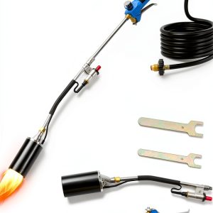 Propane Torch Weed Burner Kit LZONEY 1,200,000 BTU with 10 FT Hose-0