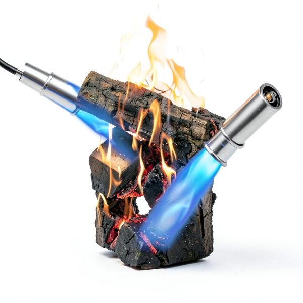 Propane Weed Torch Burner by EASITALY, Heavy Duty Garden Tool with-5