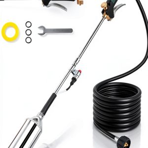 Propane Torch Aikyciu Weed Burner with 10FT Hose and Push Button-0