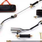 Propane Torch Weed Burner Kit Hordolry 1,800,000 BTU 10FT Hose & Bag-0