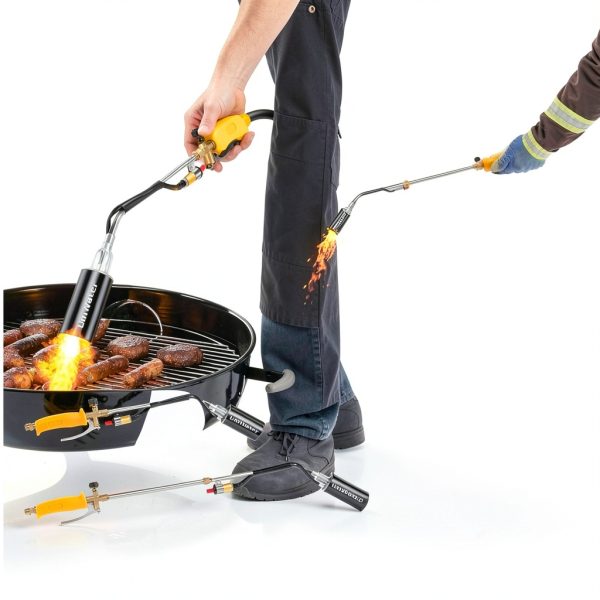 Propane Torch Weed Burner UniWater 1,800,000 BTU HP516 Black-4