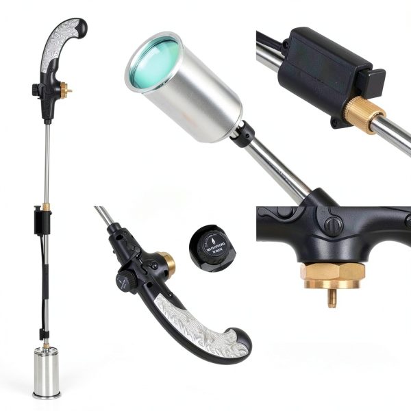 Propane Torch Weed Burner vixflux High Output 30" Detachable Arm-3
