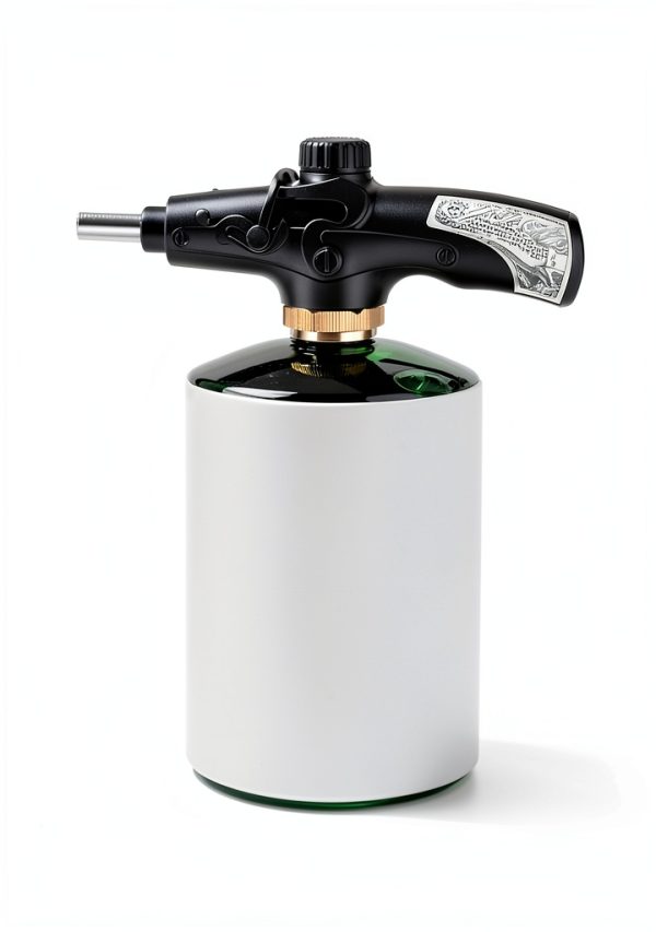 Siasky Weed Torch Propane Burner, Propane Weed Torch with Push Button Igniter, Flame Weeder Torch for Weeds, Snow Melting, Asphalt, Garden, Roofing, Weed Torch Kit for Outdoor Use-4