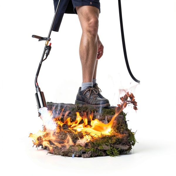 Propane Torch Weed Burner WELLUCK 340k BTU Duty Torch with 11.5ft Hose-1
