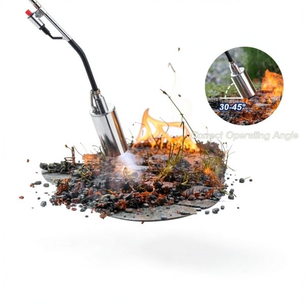 BetyBedy Propane Torch Weed Burner, Weed Torch for Outside, Blow Torch Gun with 10FT Hose for Propane Tank Garden Wood Ice Road-5