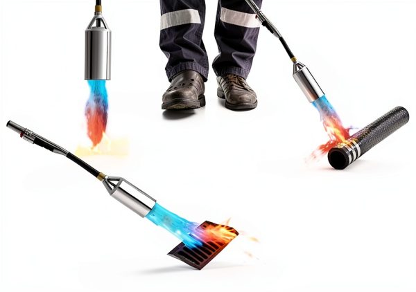 Propane Torch Weed Burner Kit MEFUN Large High BTU 10FT Hose-8