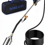 Propane Torch Weed Burner, Blow Torch with Storage Bag, High Output Flame Torch with 10FT Hose, Heavy Duty Flame Weeder with Igniter for Garden, BBQ-0