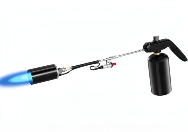 Propane Torch Burner Weed Torch, High Output 1200,000 BTU Blow Torch with Flame Control 30 Inch Detachable Long Arm for Roof Asphalt,Ice Snow,Road Marking,Charcoal-3